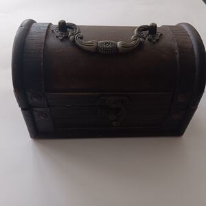 Vintage Style Wooden Chest Box